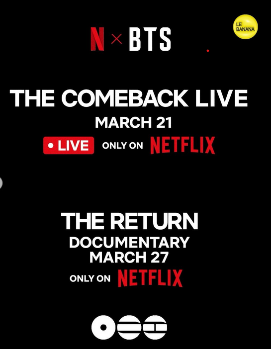 BTS The Return : Afiş