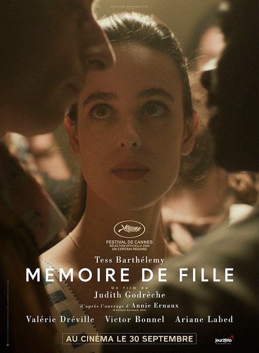 Mémoire de fille : Afiş