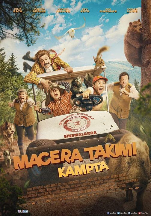 Macera Takımı Kampta : Afiş