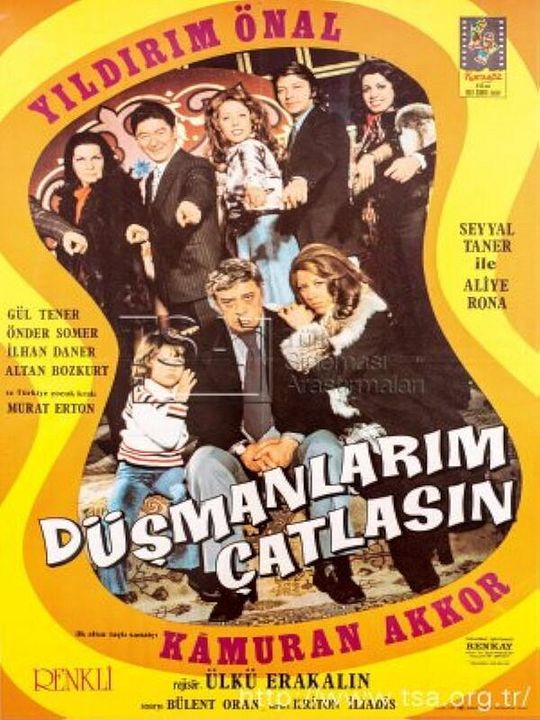 Düşmanlarım Çatlasın : Afiş