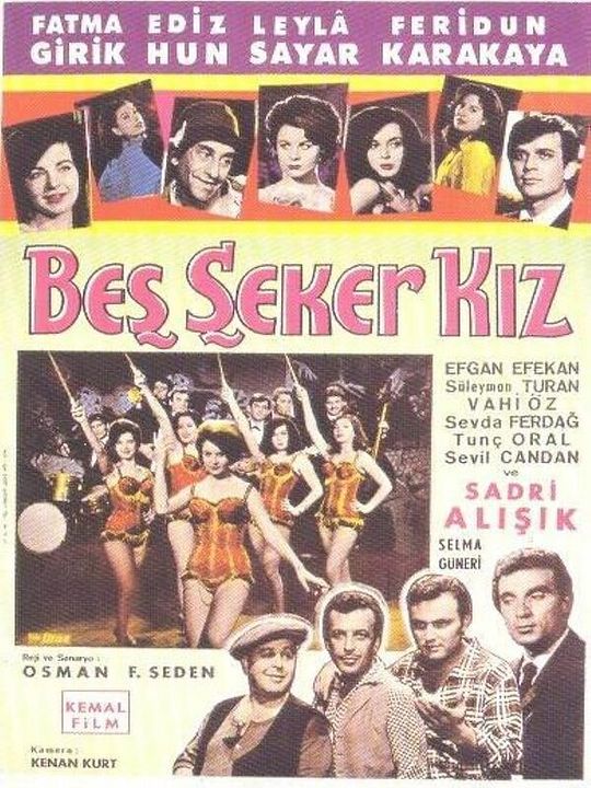 Beş Şeker Kız : Afiş