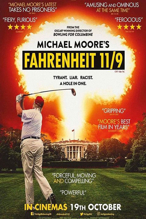 Fahrenheit 11/9 : Afiş