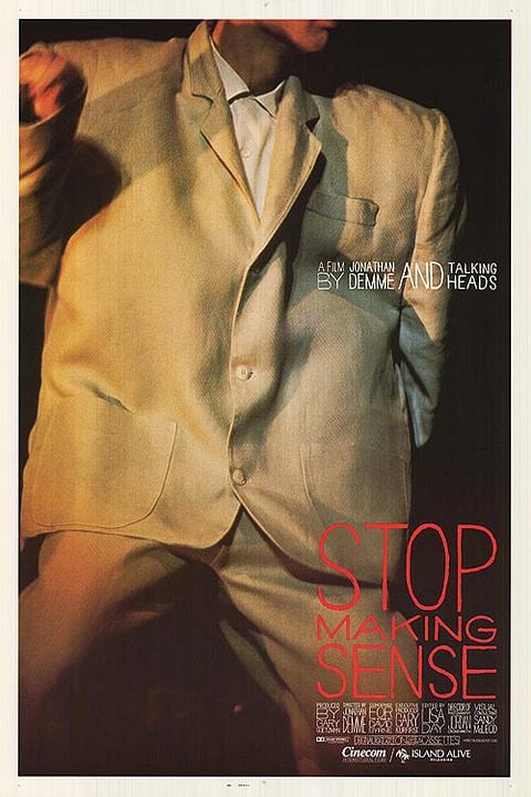 Stop Making Sense : Afiş