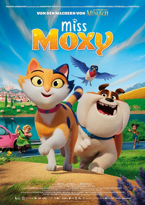 Cesur Kedi Moxy : Afiş