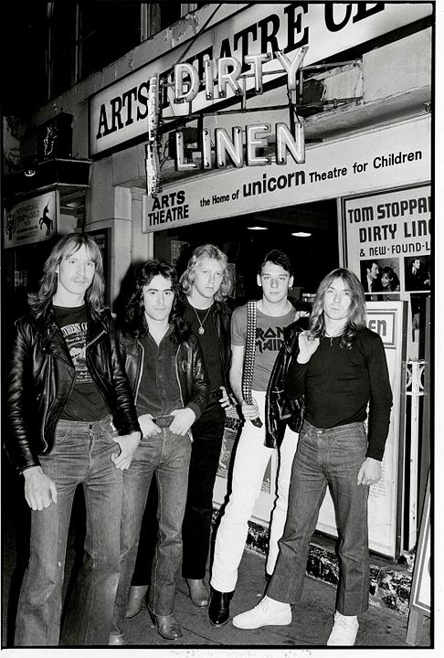 Iron Maiden: Burning Ambition : Fotoğraf Paul Di'Anno, Steve Harris, Dave Murray