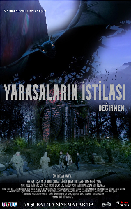 Yarasaların İstilası: Değirmen : Afiş