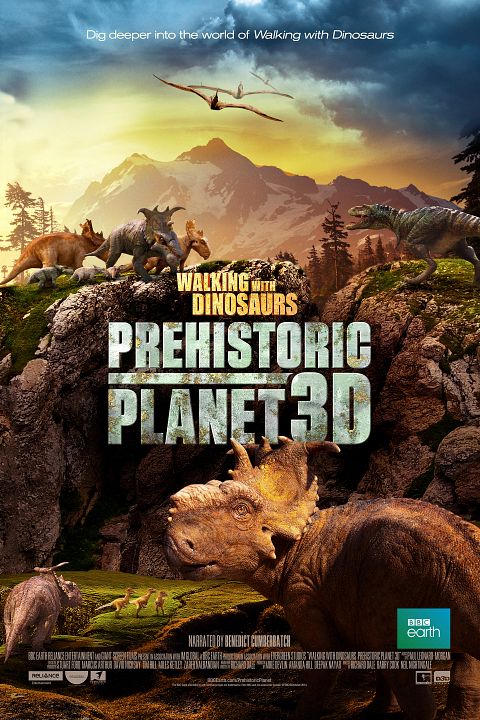 Dinozorlarla Yürümek 3D : Afiş