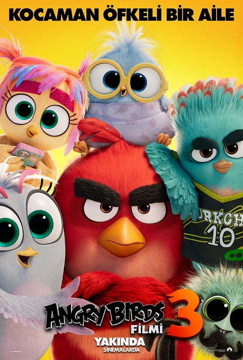 Angry Birds Filmi 3 : Afiş