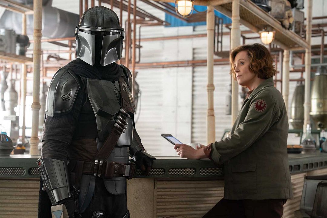 Star Wars: Mandalorian ve Grogu : Fotoğraf Sigourney Weaver