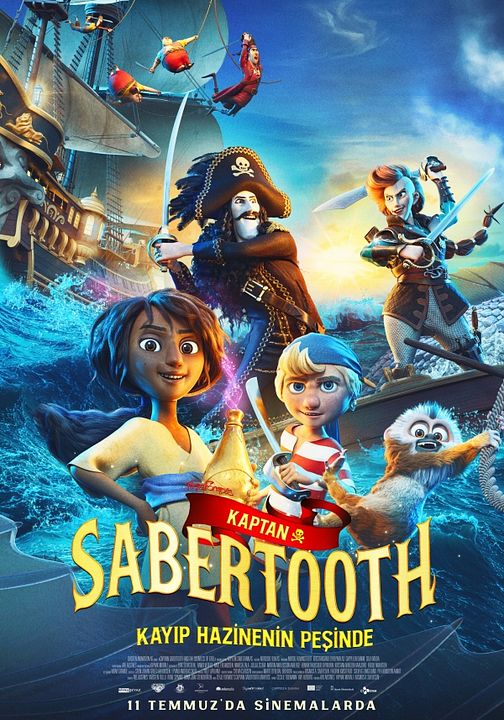 Kaptan Sabertooth: Kayıp Hazinenin Peşinde : Afiş