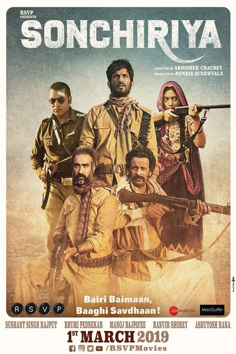 Sonchiriya : Afiş