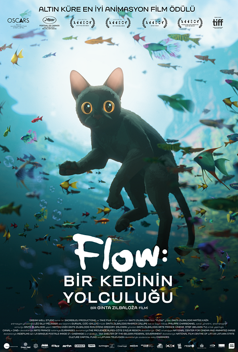 Flow: Bir Kedinin Yolculuğu : Afiş