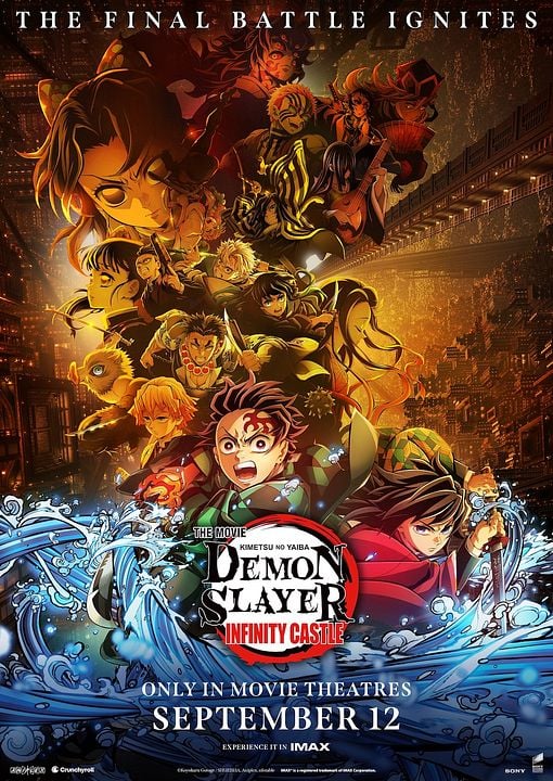 Demon Slayer: Kimetsu no Yaiba Sonsuzluk Kalesi : Afiş