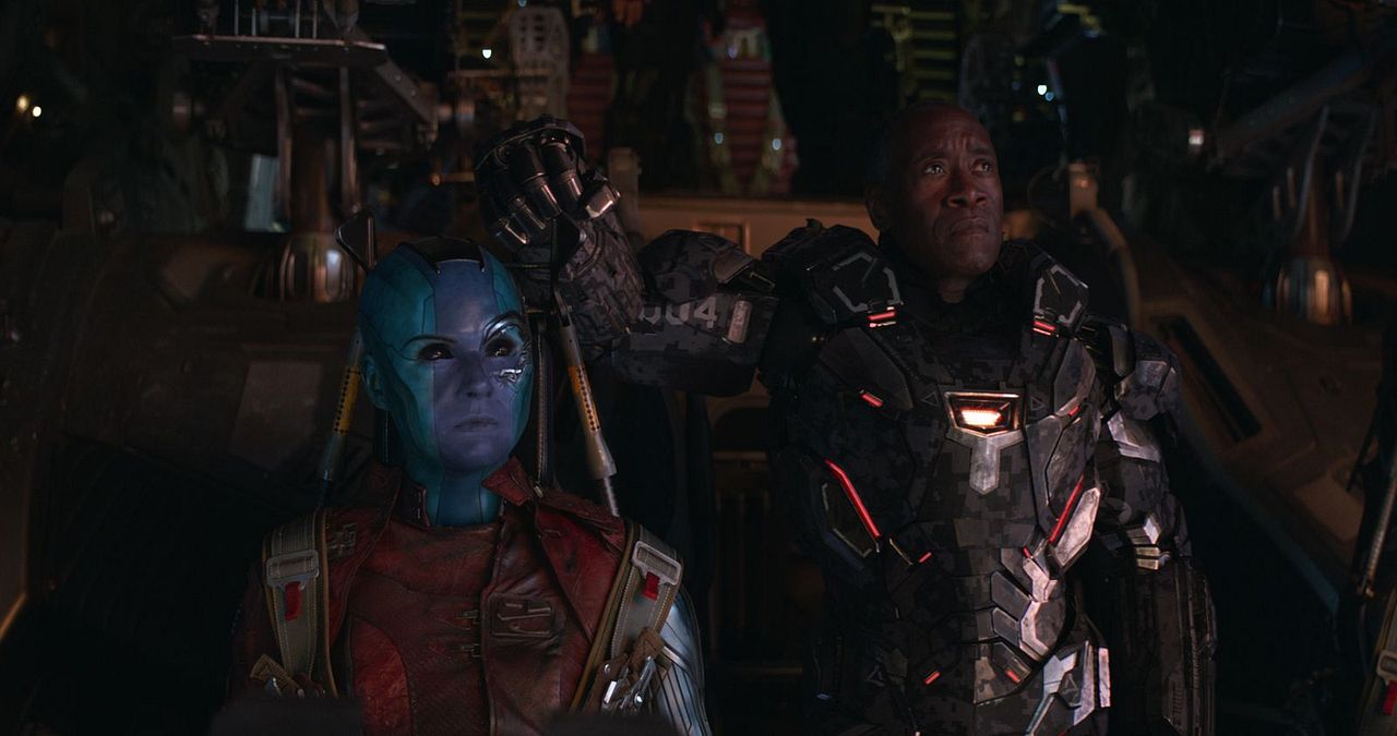 Avengers Endgame: Encore : Fotoğraf Don Cheadle, Karen Gillan