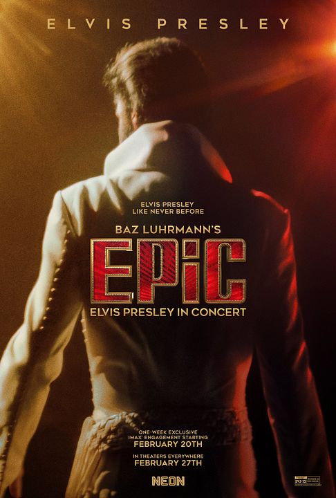 EPiC: Elvis Presley Konserde : Afiş