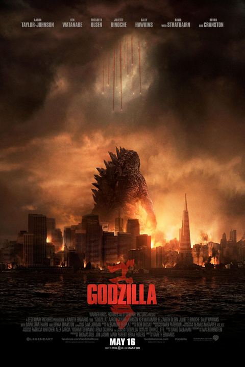 Godzilla 3D : Afiş