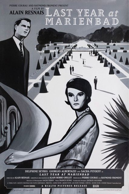 Geçen Yıl Marienbad'da : Afiş