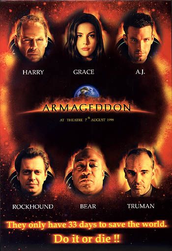 Armageddon : Afiş