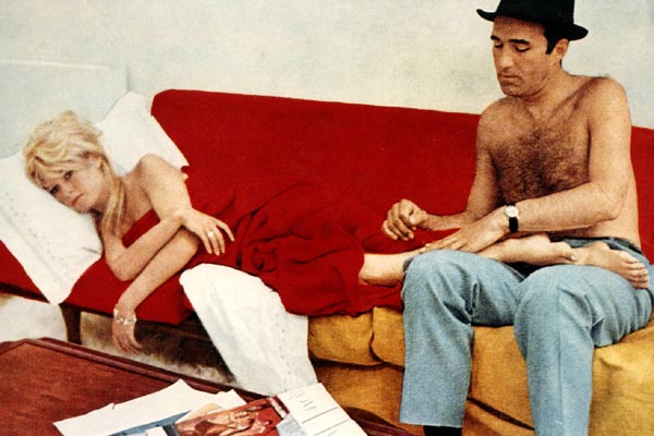 Contempt : Fotoğraf Jean-Luc Godard, Michel Piccoli, Brigitte Bardot