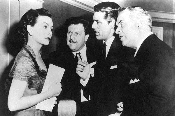 Fotoğraf Joseph L. Mankiewicz, Walter Slezak, Cary Grant