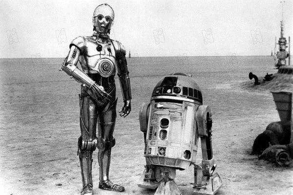 Yıldız Savaşları : Fotoğraf Kenny Baker, Anthony Daniels