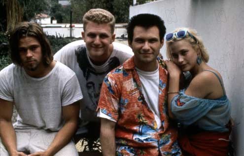 True Romance : Fotoğraf Patricia Arquette, Brad Pitt, Tony Scott, Christian Slater, Michael Rapaport