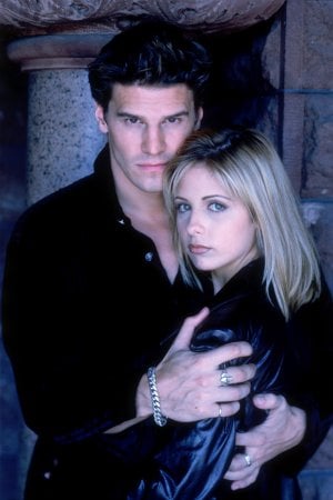 Fotoğraf David Boreanaz, Sarah Michelle Gellar