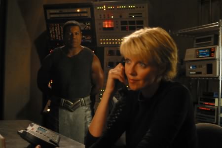 Fotoğraf Amanda Tapping, Christopher Judge