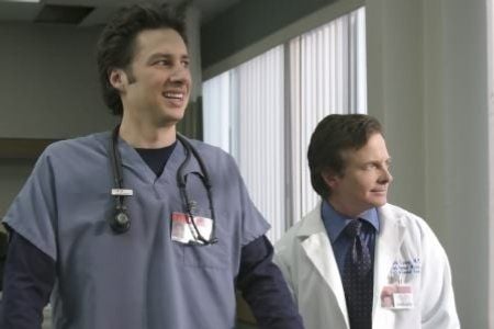 Fotoğraf Zach Braff, Michael J. Fox