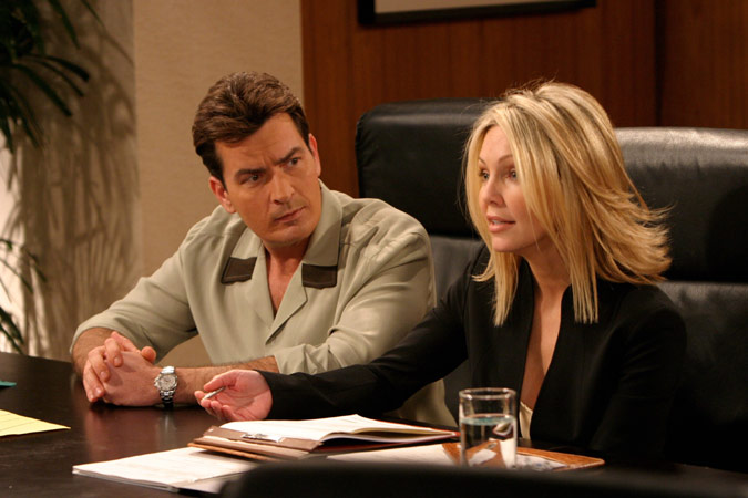 Fotoğraf Heather Locklear, Charlie Sheen