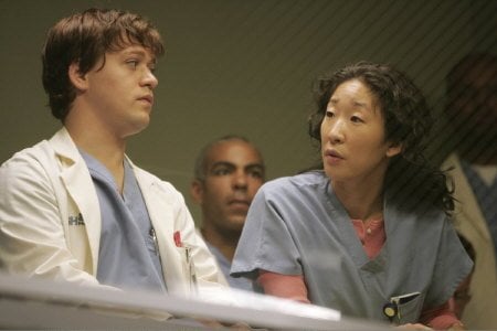 Fotoğraf T.R. Knight, Sandra Oh