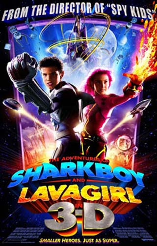 Adventures of Shark Boy & Lava Girl in 3-D, The : Afiş