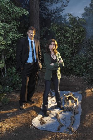 Fotoğraf David Boreanaz, Emily Deschanel