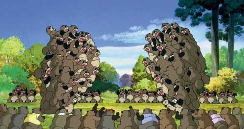 Heisei tanuki gassen pompoko : Fotoğraf Isao Takahata