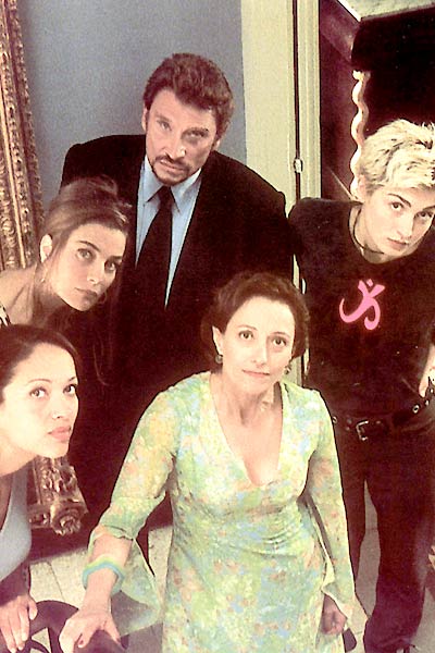 Fotoğraf Brigitte Roüan, Johnny Hallyday, Julie Gayet, Carmen Chaplin, Elli Medeiros