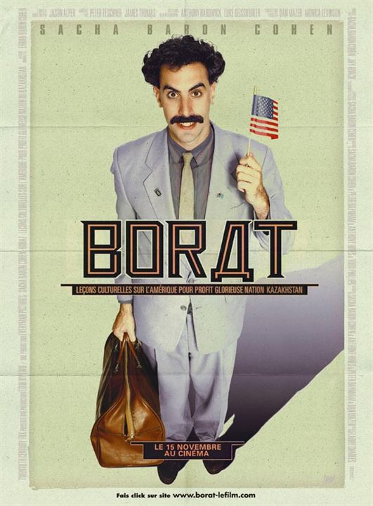 Borat : Afiş Larry Charles