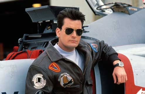 Fotoğraf Jim Abrahams, Charlie Sheen