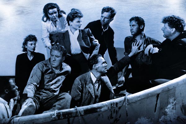 Lifeboat : Fotoğraf Mary Anderson, Walter Slezak, Hume Cronyn, William Bendix, Tallulah Bankhead