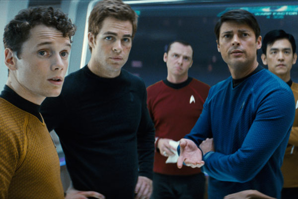 Star Trek : Fotoğraf Chris Pine, Simon Pegg, Anton Yelchin, Karl Urban, John Cho