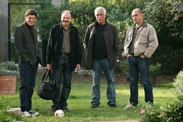 Fotoğraf Gérard Darmon, Marc Lavoine, Bernard Campan, Jean-Pierre Darroussin