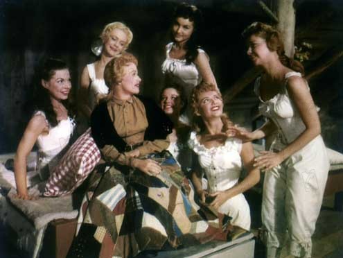 Seven Brides For Seven Brothers : Fotoğraf Nancy Kilgas, Ruta Lee, Stanley Donen, Jane Powell, Julie Newmar