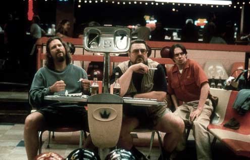 Büyük Lebowski : Fotoğraf Joel Coen, Jeff Bridges, Steve Buscemi, John Goodman