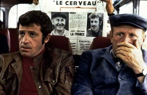 Fotoğraf Jean-Paul Belmondo, Gérard Oury, Bourvil