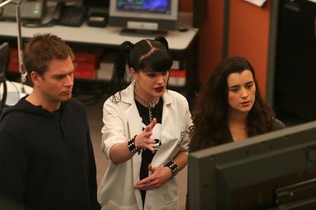 Fotoğraf Michael Weatherly, Pauley Perrette