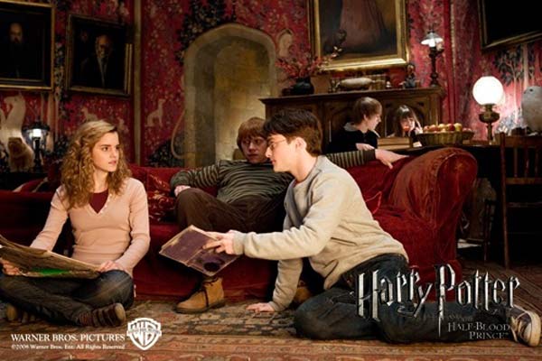 Harry Potter ve Melez Prens : Fotoğraf Daniel Radcliffe, Emma Watson, Rupert Grint