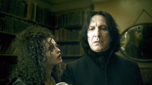 Harry Potter ve Melez Prens : Fotoğraf Helena Bonham Carter, Alan Rickman