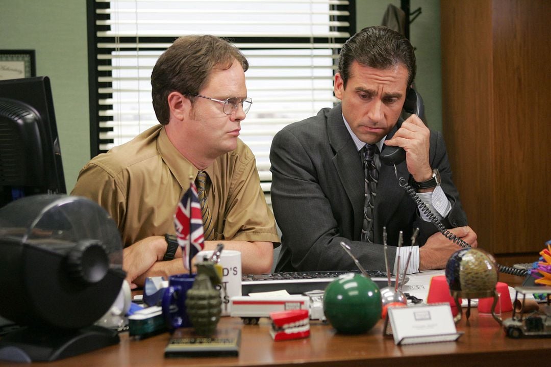 Fotoğraf Rainn Wilson, Steve Carell