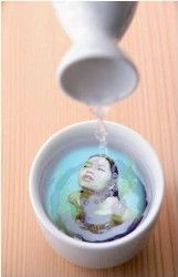 La Fille au fond du verre à saké : Afiş