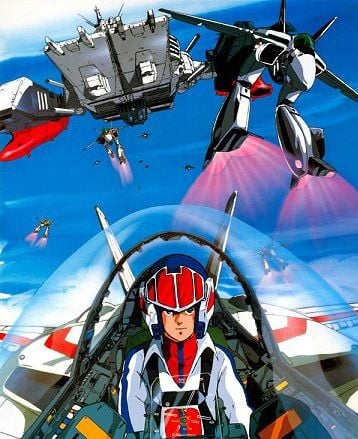 Chô Jikuu Yôsai Macross : Afiş