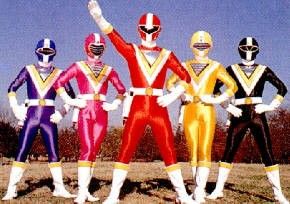 Chikyû Sentai Fiveman : Afiş